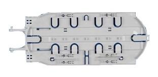 Durable Optical Fiber Cable Tray / Fiber Cable Management Tray Simple Design