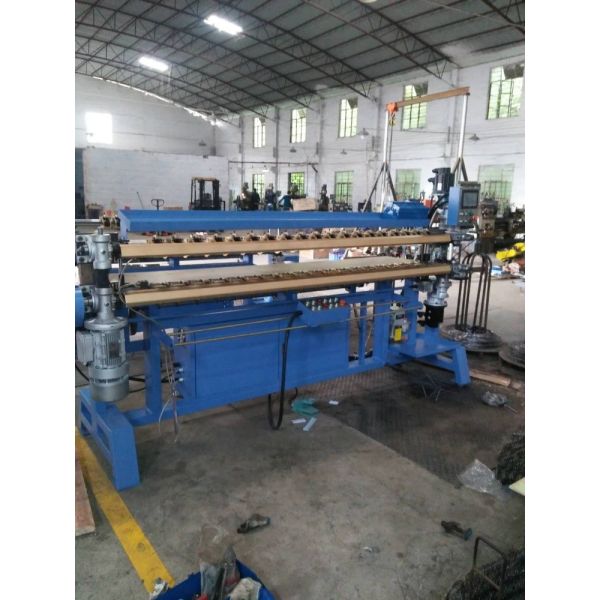 Mattress Bonnel Automatic Spring Making Machine 60 - 80 Bed Nets / Day Productivity
