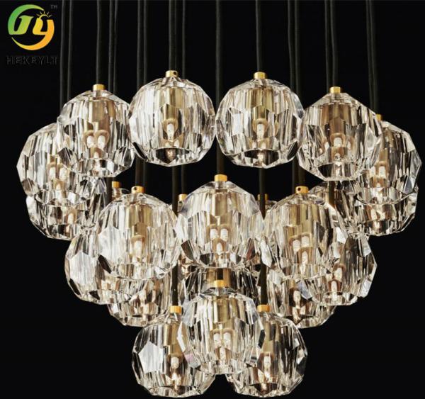 Usado para a luz de vidro clara elegante moderna do pendente da casa/hotel GY8