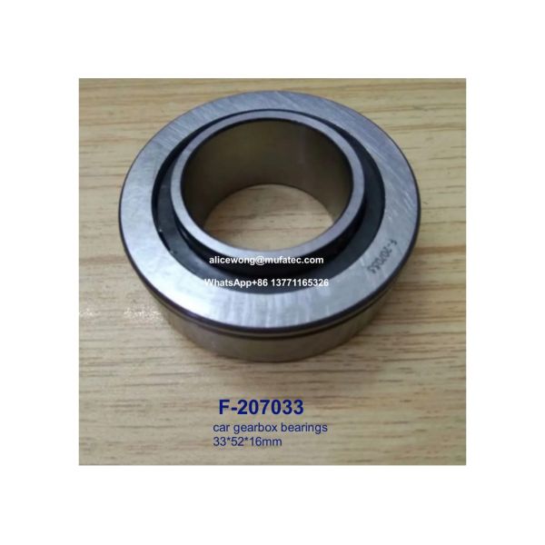 F-207033 подшипники для автомобильных перевозок цилиндрические роликовые подшипники 33x52x16 мм для ремонта и обслуживания автомобилей