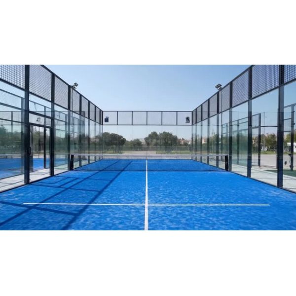 Panoramic Hard Courts Standard Padel Court Glass Sports Center Gymnasium Community