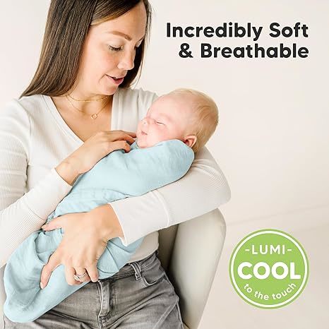 4-Pack Muslin Swaddle Blankets，Soft & Breathable Receiving Blankets for Baby
