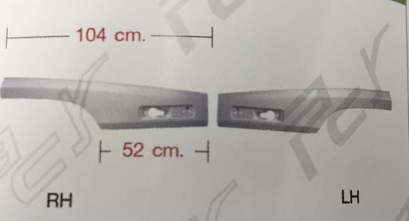 Door Garnish For ISUZU DECA-320-270 Truck Spare Body Parts