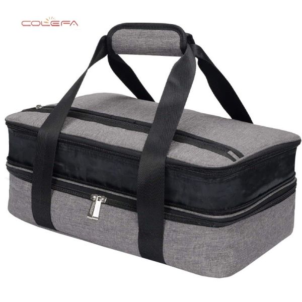 Oxford Fabric Best-Selling Pizza Insulated Bag Outdoor Travel Waterproof Insulated Camping Picnic Bag Wholesale with Custom LOGO