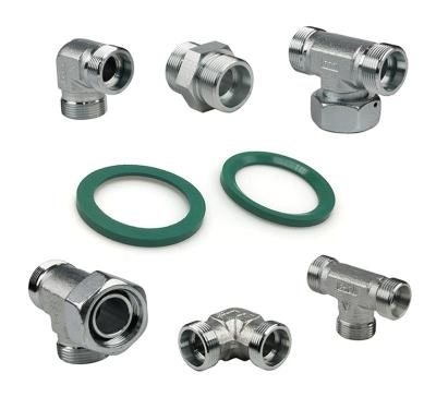 FFKM / NBR / FKM DIN 3869 ED-RING 14 Blue Colour Size C/S Depend On Client Demand DIN 3869 ED Ring 14 With Good Oil Resistance 8/60