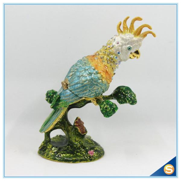 Parrot On The Tree Trinket Box Home Decoration Jewelry Box SCJ623-2