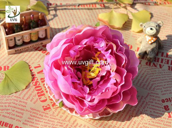 UVG cheap faux floral arrangements exotic silk penoy artificial wedding flowers for indian wedding decorations FPN117