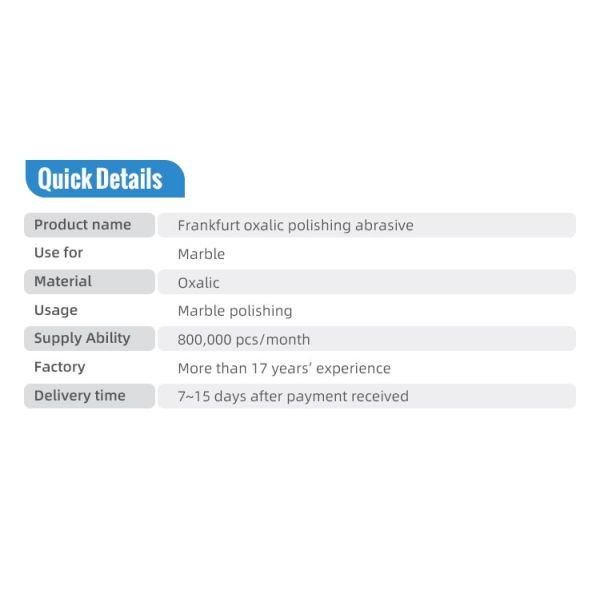 22.000kg Пакет валовой вес 5 10 Оксальная кислота Франкфуртские абразивы для полировки мрамора