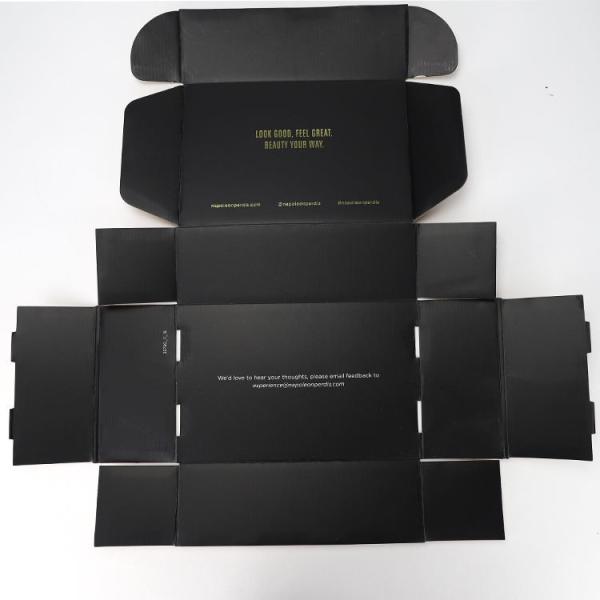 E Flute Kraft Paper Packaging Box Large Mailing Carton Shipping