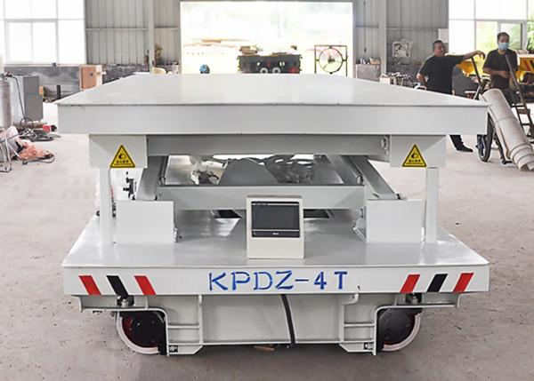 20m/Min Material Handling Warehouses Rail Transfer Cart