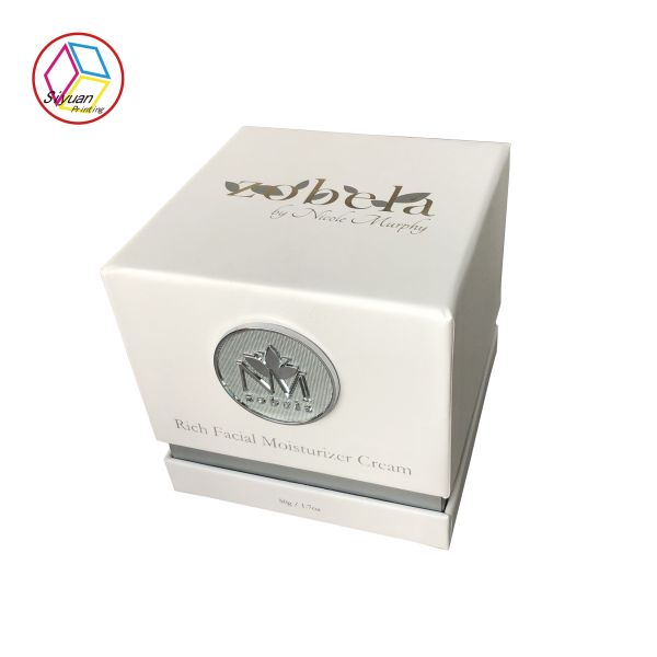 Luxury Pure White Long Craft Paper Gift Box For Braclet Packaging