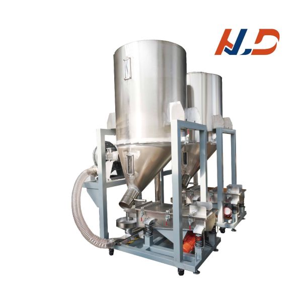 CE Steel Extruder Parts Air Conveying Silo Vacuum Feeder Custom Specifications