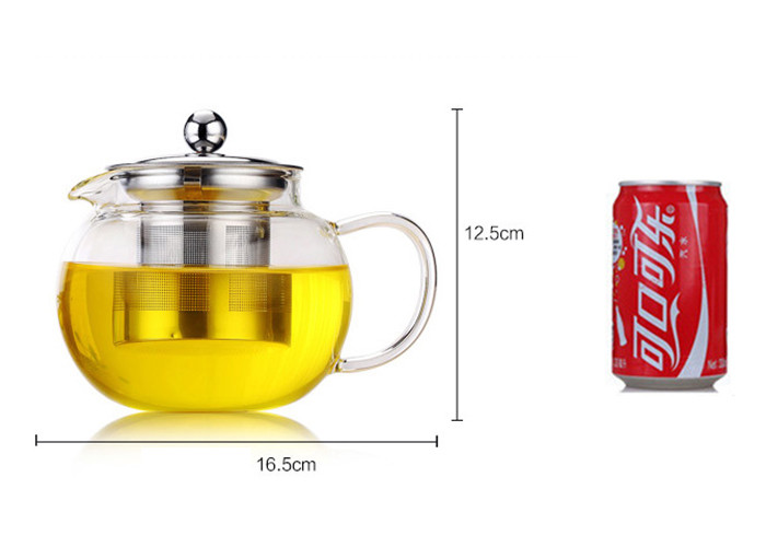 Чайник термостойкого стекла кофе Pyrex, чайник боросиликатного стекла