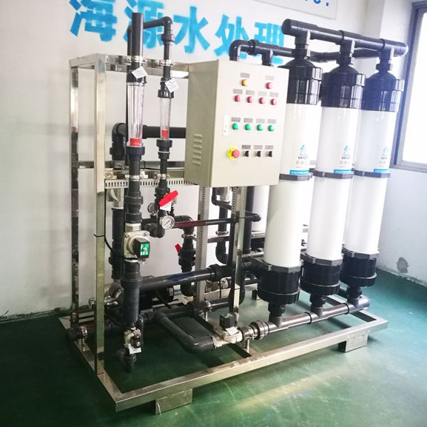 commercial Ultrafiltration Systems Water Treatment 2.2KW 10TPH