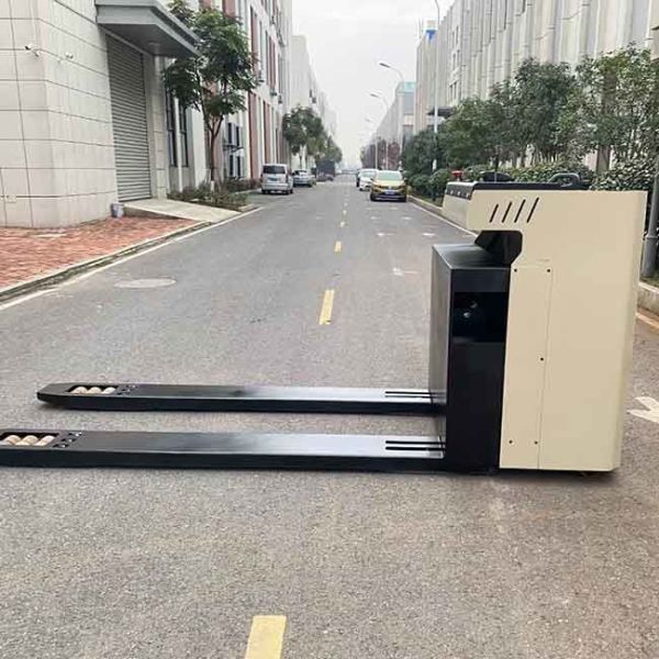 Side Stand Hydraulic Pallet Truck 5Ton -8Ton Powered Pallet Stacker