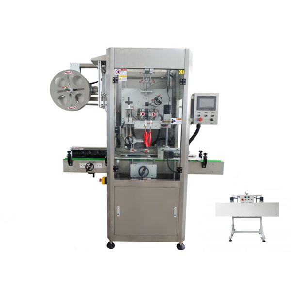 HF-250M Sleeve Labeler for plastic and glass bottle cap/ neck/full body /bottom shrinking