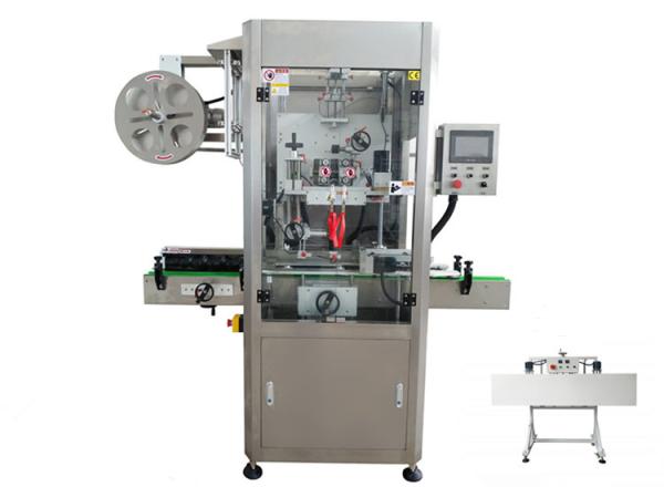 Heat Shrink Applicator with Steam /Electric Shrink Tunnel and Conveyor
