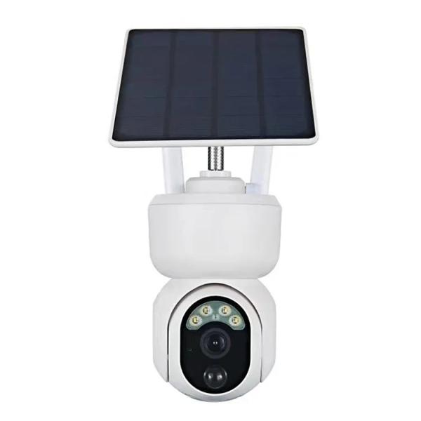 1080P 4G PTZ Security Solar Panel Battery Camera Outdoor Solar Powered PTZ Camera