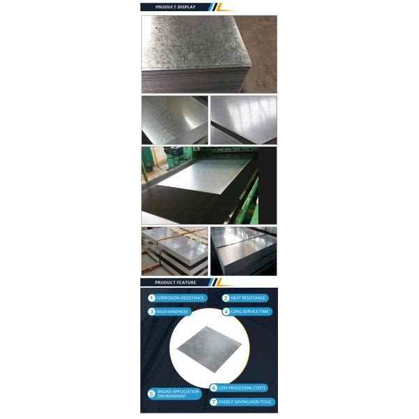 ASTM 0.2mm 1.5mm G90 Hot Dip Galvanized Steel Sheet Z275 SGCC Regular Spangle