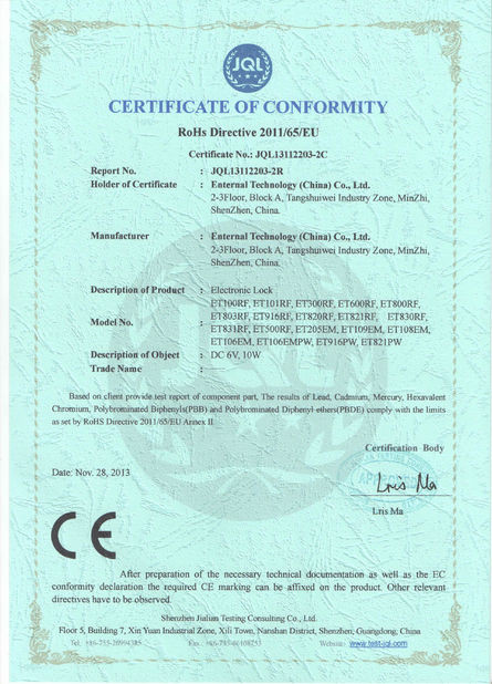 Bakue Commerce Co.,Ltd. Сертификации