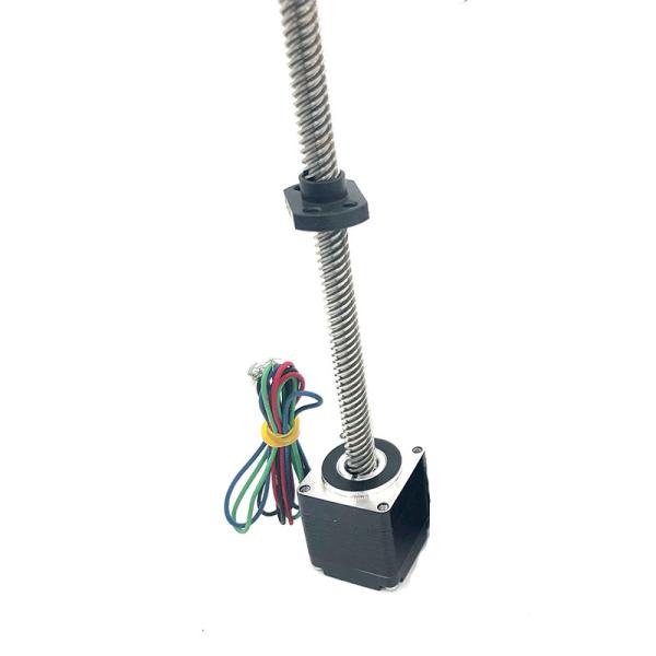 Faradyi  Stepper Motor Nema11 1.8 Degree Two Phase Frame Size 28mm High Torque Stepper Motor With Long Worm Screw
