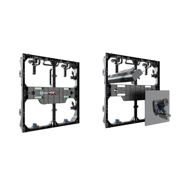 Pantallas LED de alquiler al aire libre P1.5625 P1.953 P2.6 Mm 7680 Hz Pantalla de forma curva Pantalla para eventos de espectáculos de escenario y máquinas publicitarias al aire libre