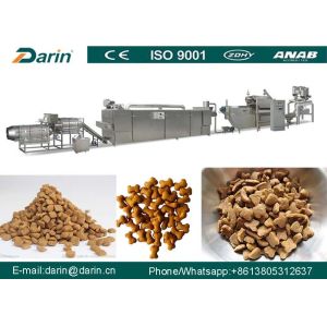 1000kg/h Pet Food Extruder Fish Pellet Production Line 5300 X 1100 X 2300mm