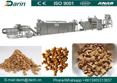 Pet Food Extruder Fish Pellet Production Line 5300 x 1100 x 2300mm