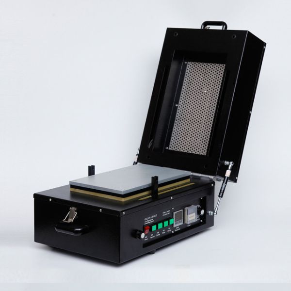 Lab 100mm Width Vacuum Battery Electrode Coating Machine with 0～100mm/sec Speed and Aluminum Vacuum Plate for Lithium Battery