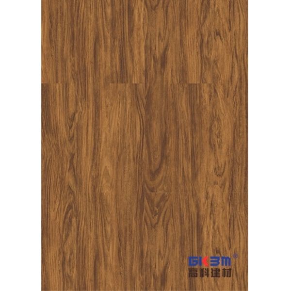 1220x183mm Fireproof SPC Plastic Flooring E0 Formaldehyde Ormosia Henryi Padauk GKBM SY-W3008