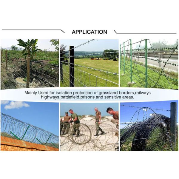 12.5 Guage Fully Galvanised Barbed Wire 80g/M2 Zinc Coating 1320 Feet