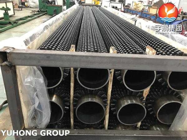 ASTM A106 GR.B Studded Tube Carbon Steel Seamless Pipe For Radiant Tube in Furnace