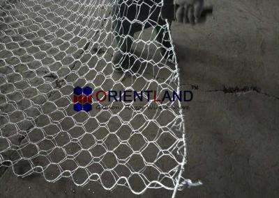 Gabion galvanizado mergulhado quente prende a rede de arame sextavada resistente Gabions 100x120mm