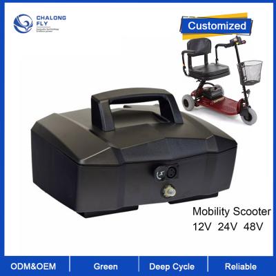 OEM ODM LiFePO4 bateria de lítio para Electric Scooter cadeira de rodas 4 rodas scooter de mobilidade Bateria