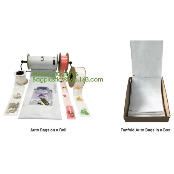 100%Biodegradable Auto Pre Opened Auto Poly Bags On Rolls For Autobag Machines, Perforated Auto Bags Degradable Pre-Open