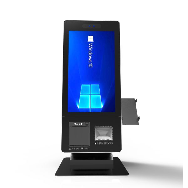 21.5 Industrial Self-service Checkout Terminal Facial Recognition NFC Card Payment Kiosk Desktop Wall-mounted Floor-standing