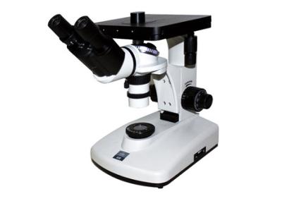 Binocular 6V 12W Inverted Optical Microscope Compound Metallurgical 100X 1250X
