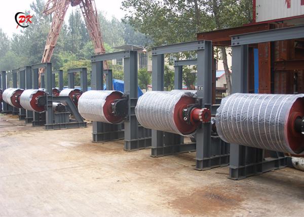 Large Angle Conveyor Belt Equipment Drum Pulley Coal Yard Snub Pulleys
