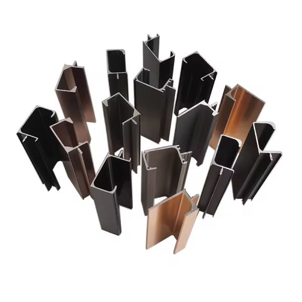 Алюминиевый анодированный шкаф для кухни