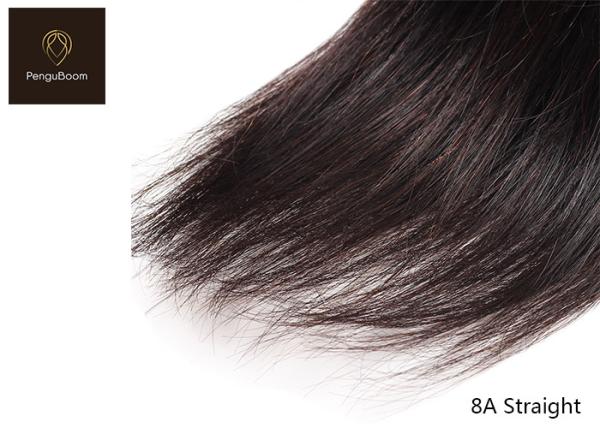 10inch 8A Straight Hair Bundles With Closure