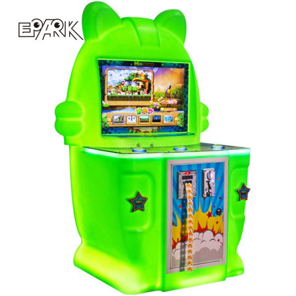 Mini Pat Music Kids Video Game Machine Coin Pusher Capsule Toy Game Machine