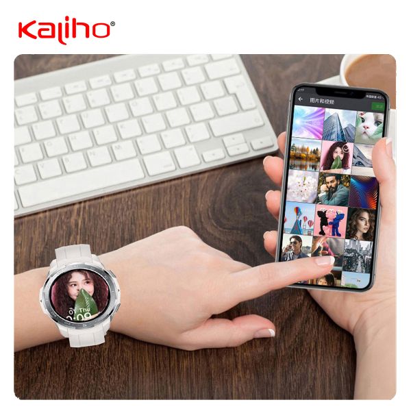 reloj del perseguidor de los deportes de Smartwatch de la presión arterial del pixel de 1.39inch 390*390