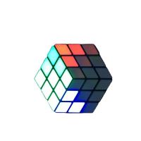 軽量3DLEDディスコパネル 3200K-6500K RGB LED壁パネル LEDマジックキューブ効果