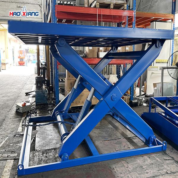 Customized 4000mm Fixed Scissor Lift Motorised Lifting Platform