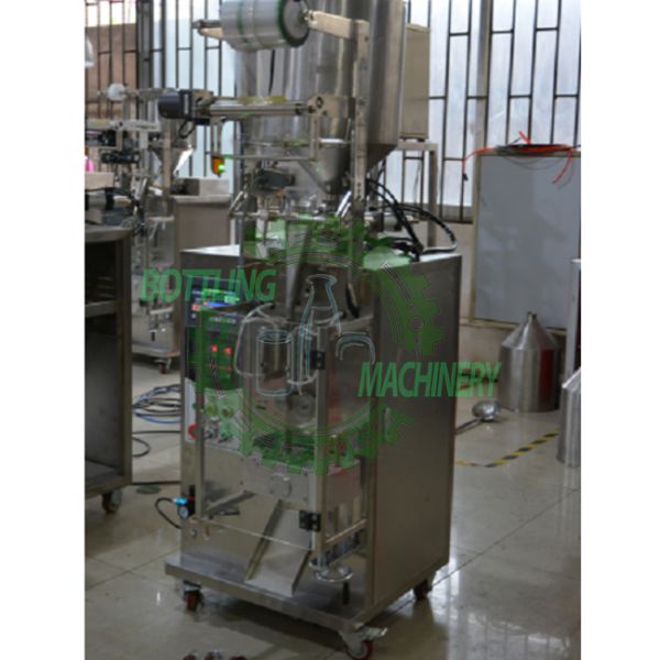 3 / 4 Side Sealing Cream Shampoo Shower Gel Sauce Wine Vinegar Sachet Packing Machine