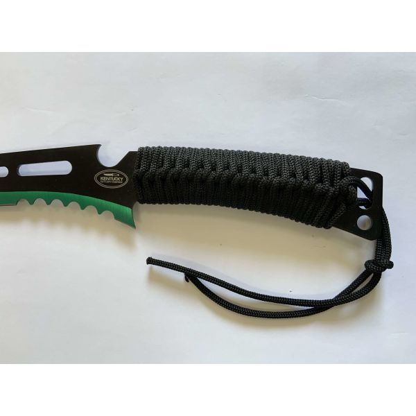 ODM OEM Outdoor Hercules Stainless Steel Hunting Knife Black Handle 26in