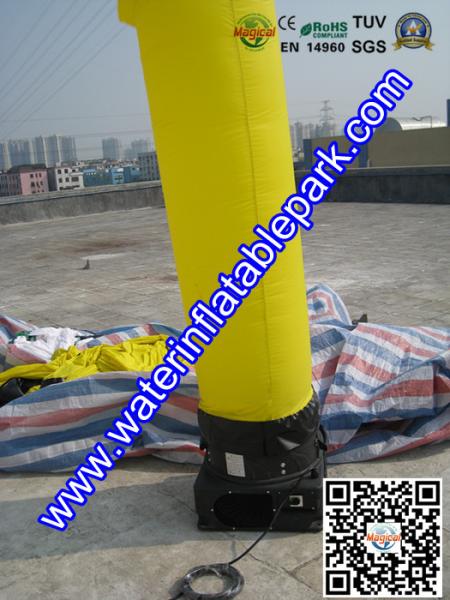 Outdoor Inflatable Sky Dancer  , Inflatable Tubes Man