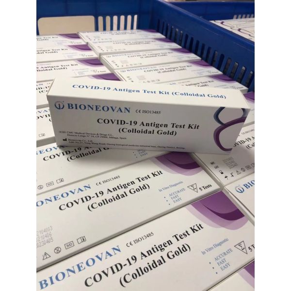 50 Tests Colloidal Gold Swab Test Kit COVID-19 Antigen Rapid Test