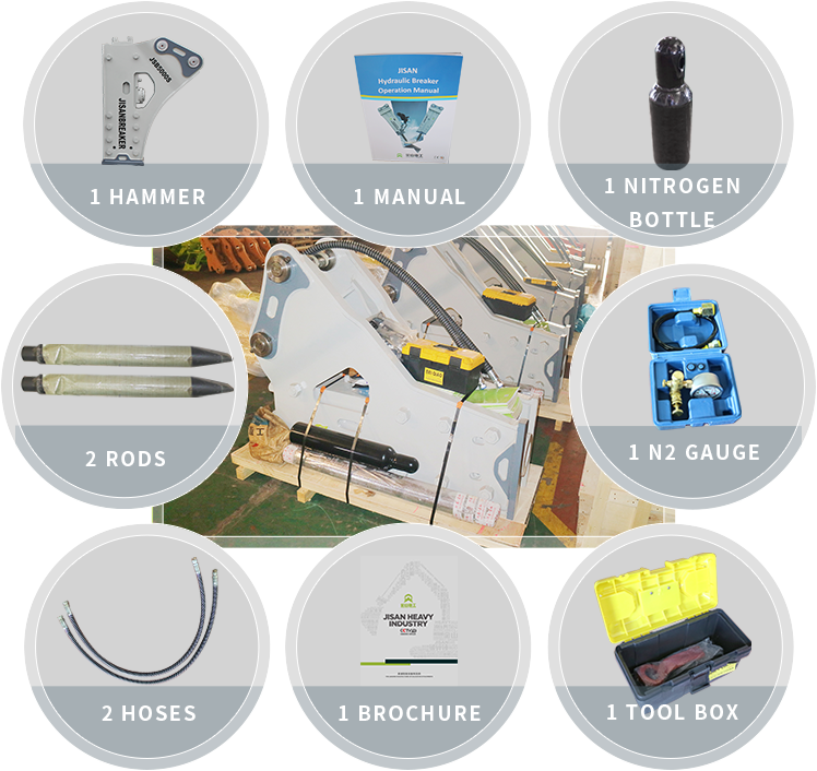 Core Component Engine Pneumatic Jack Hammer Parts Hammer Mill Parts Hammer Drill Parts