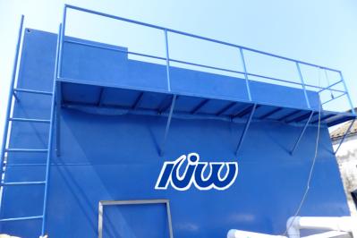 Equipamento do tratamento de águas residuais 100T/H para a fábrica do alimento